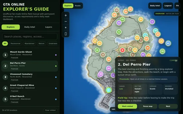 Los Santos Anomaly Explorer homepage preview